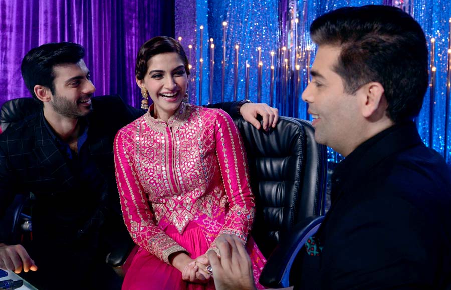 Fawad Khan, Sonam Kapoor in conversation with Karan Johar