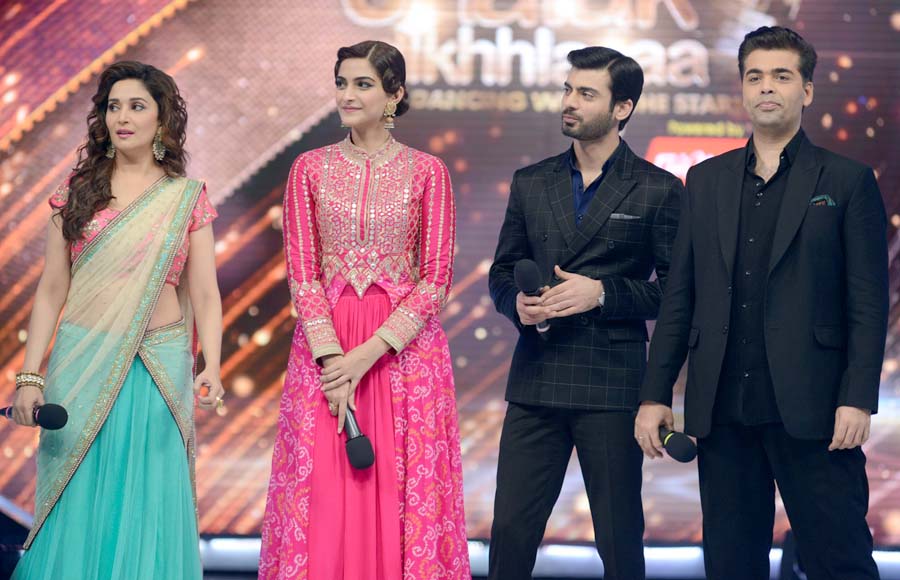  Madhuri Dixit Nene, Sonam Kapoor, Fawad Khan and Karan Johar