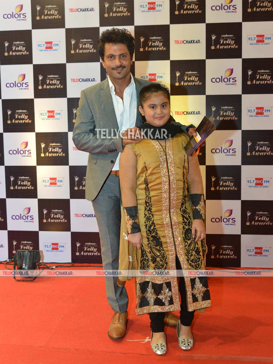 Aamir Dalvi with daughter