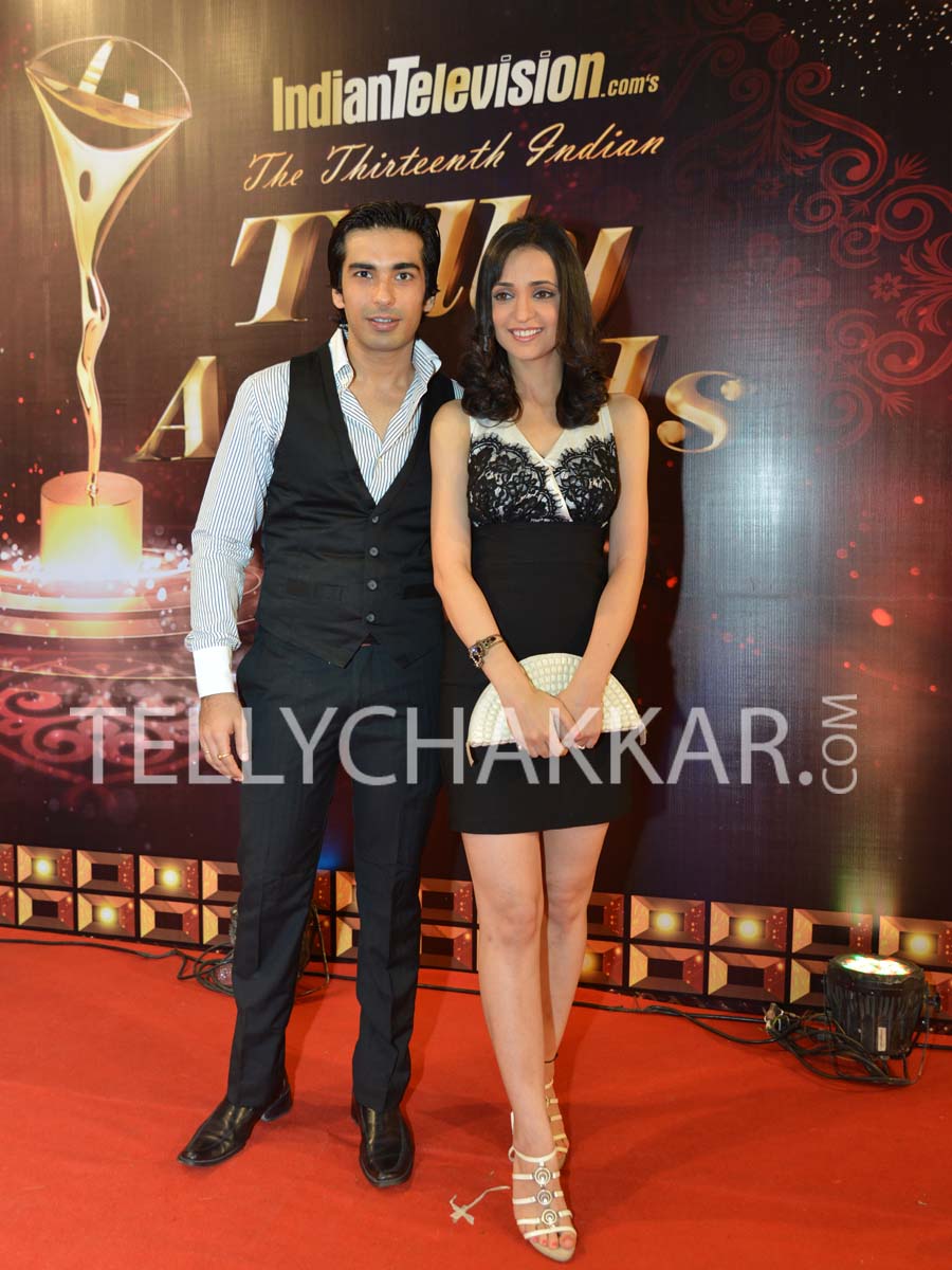 Mohit Sehgal and Sanaya Irani