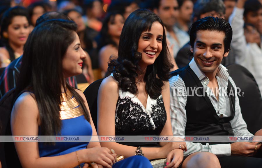 Ankita Sharma, Sanaya Irani and Mohit Sehgal