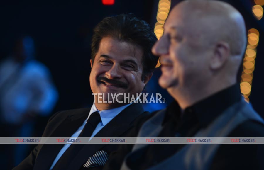 Anil Kapoor and Anupam Kher