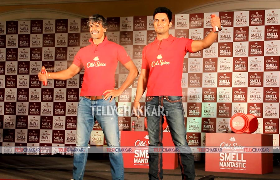 Milind Soman and Randeep Hooda