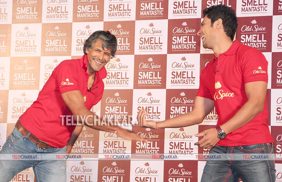 Milind Soman and Randeep Hooda