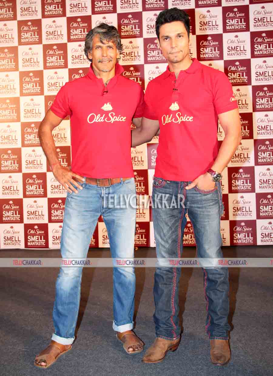 Milind Soman and Randeep Hooda