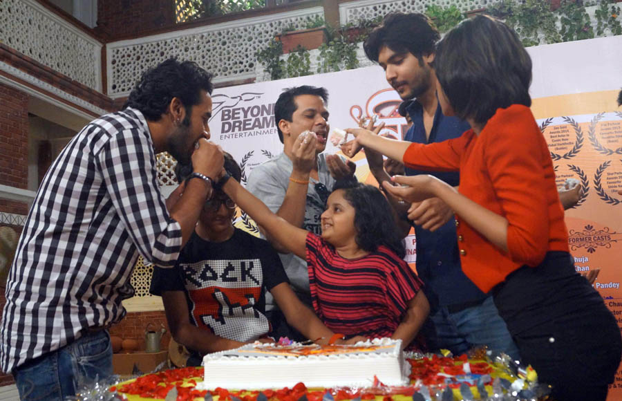 Cake cutting: Veera completes two years