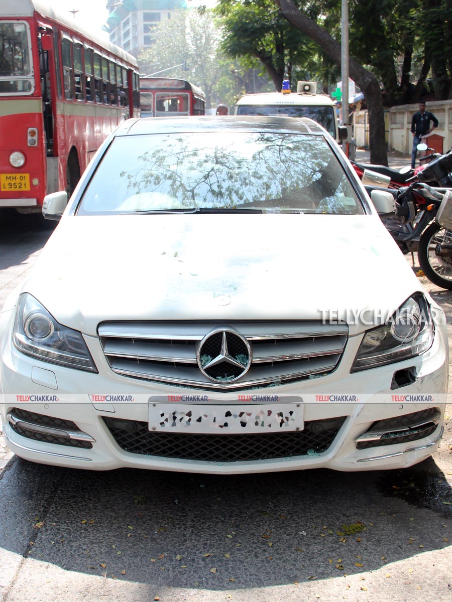 In Pics: Siddharth Shukla meets with an accident