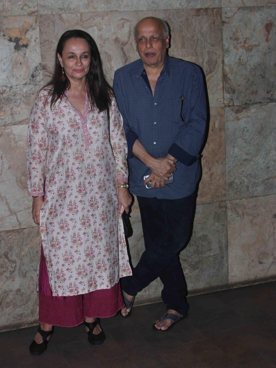 Mahesh Bhatt and Soni Razdan