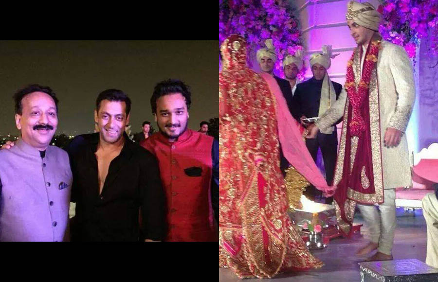 Wedding pics of Arpita Khan