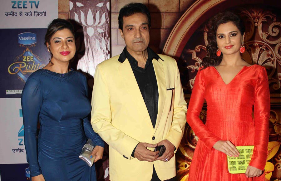 Sambhavna Seth, Producer Dheeraj Kumar and Monica Bedi