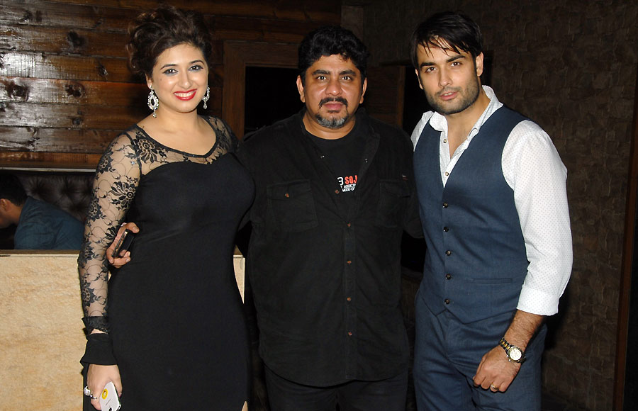 Vivian-Vahbiz with Rajan Shahi