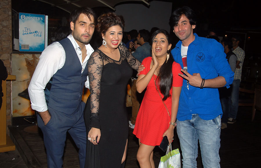 Vivian, Vahbiz, Sargun Mehta and Shashank Vyas