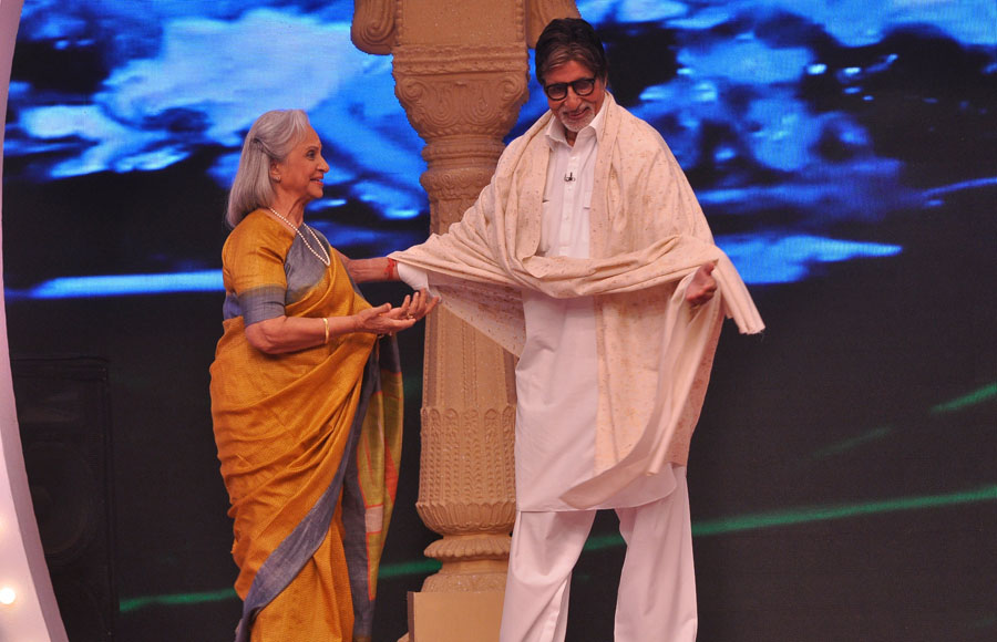 Amitabh Bachchan and Waheeda Rehman