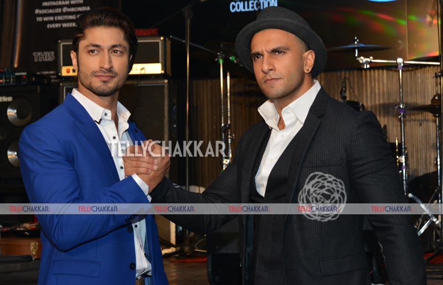 Vidyut Jamwal and Ranveer Singh