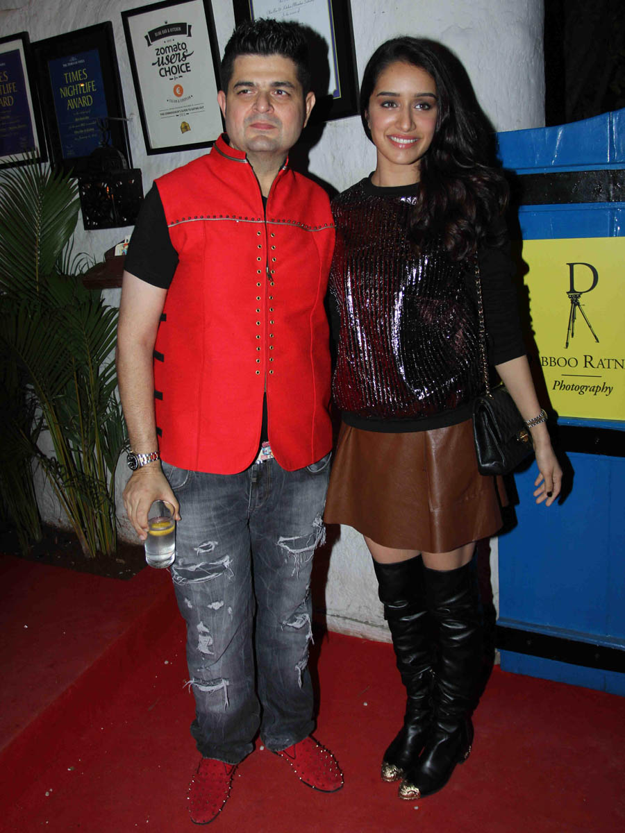 Dobboo Ratnani with Shraddha Kapoor