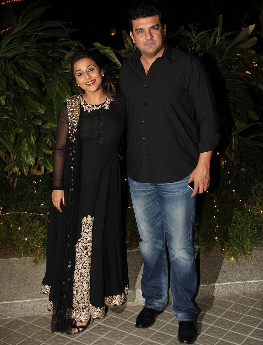 Vidya Balan with her husband Siddharth Roy Kapur