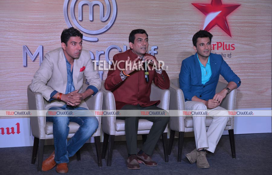 Chef Sanjeev Kapoor ,Chef Vikas Khanna and Chef Ranveer Brar