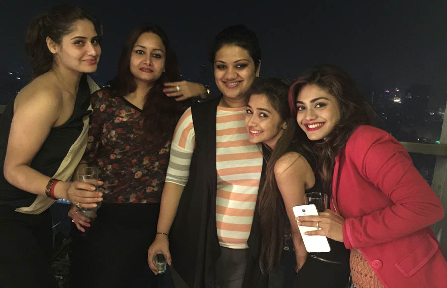 Tina Dutta's private party