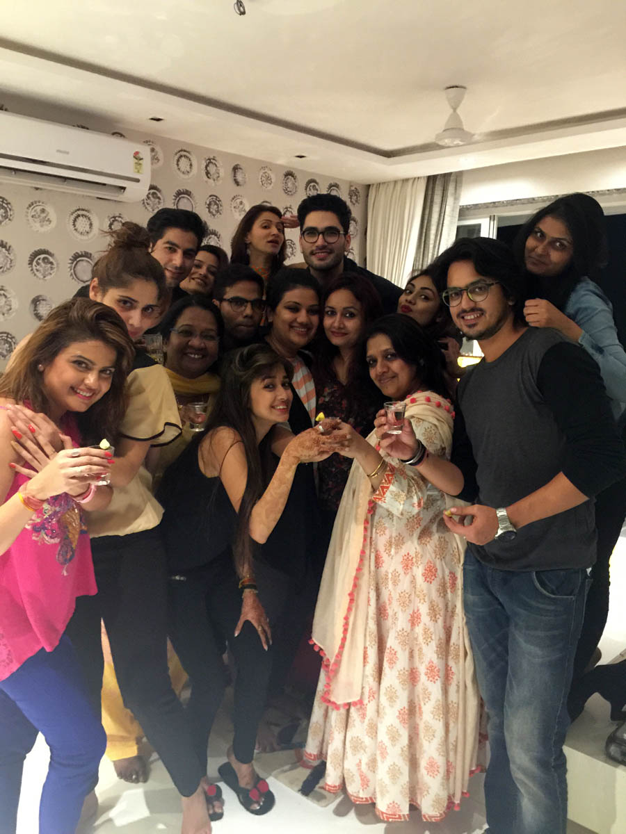 Tina Dutta's private party