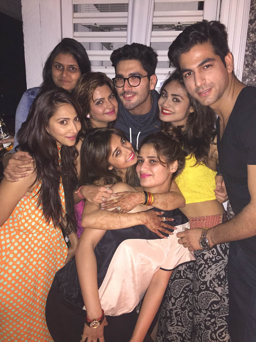 Tina Dutta's private party