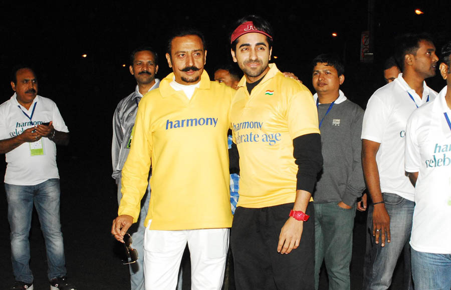 Gulshan Grover and Ayushmann Khurrana