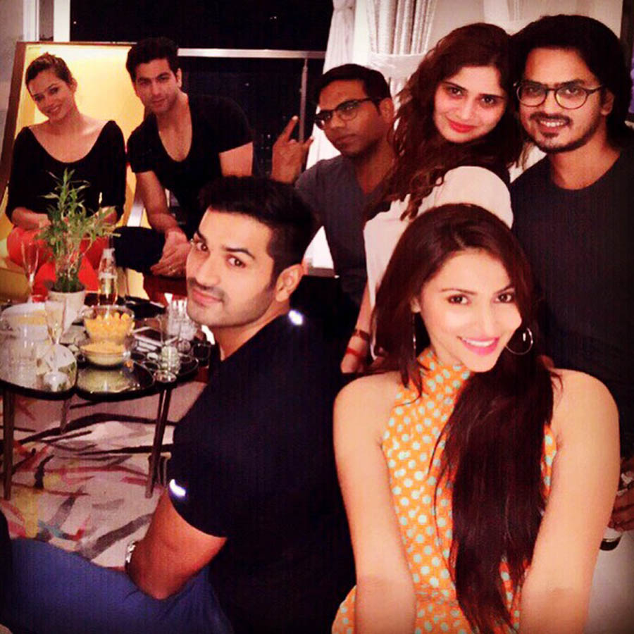 Tina Dutta's private party