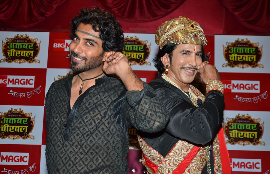 Rohit Khurana (Viraat) and Vishal Kotian (Birbal)