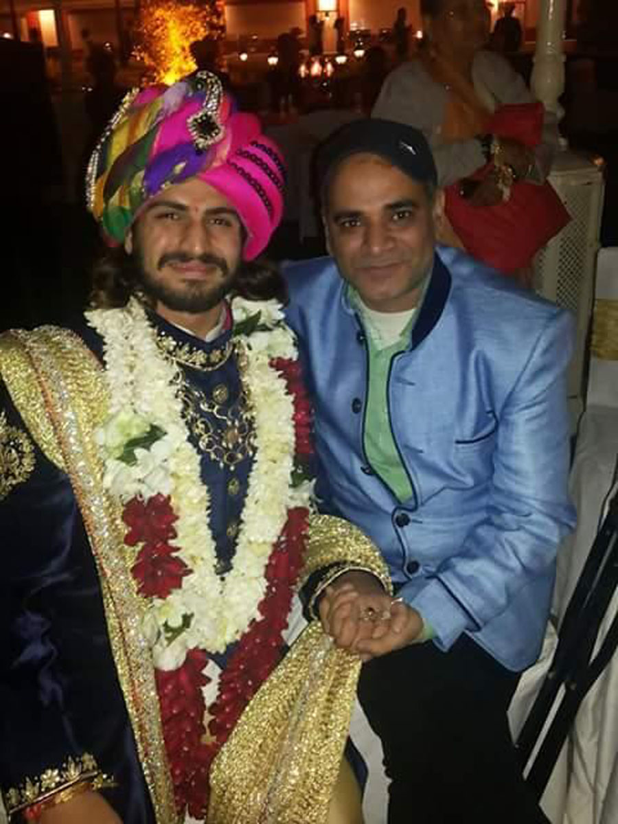 Wedding pics of Rajat Tokas