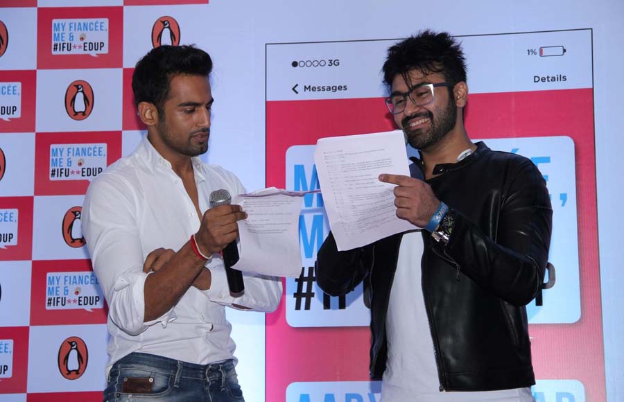 Upen Patel and Aarya Babbar