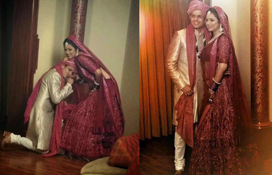 Weddings pics of Drashti Dhami and Neeraj Khemka