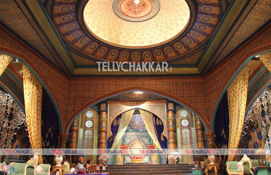 The opulent set of &TV's Razia Sultan