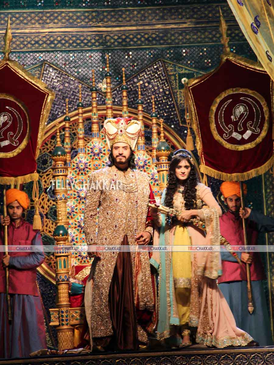 The opulent set of &TV's Razia Sultan