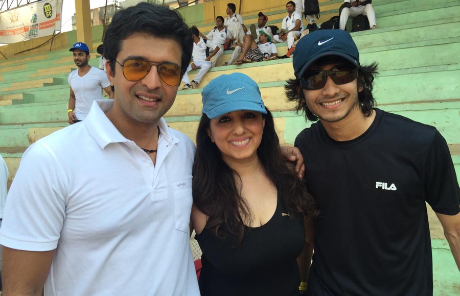 Sachin Shroff, Munisha Khatwani and Shantanu Maheshwari