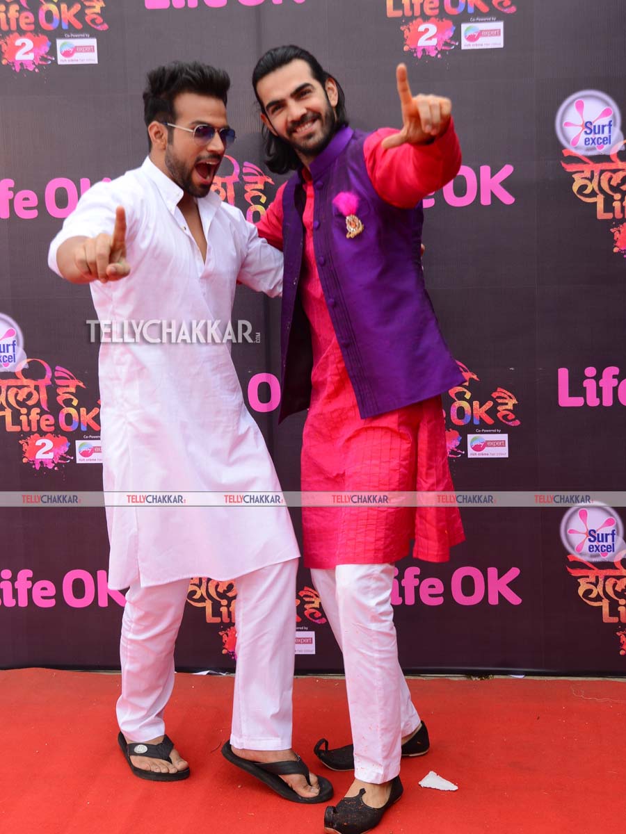 Karan V Grover and Rithvik Dhanjani