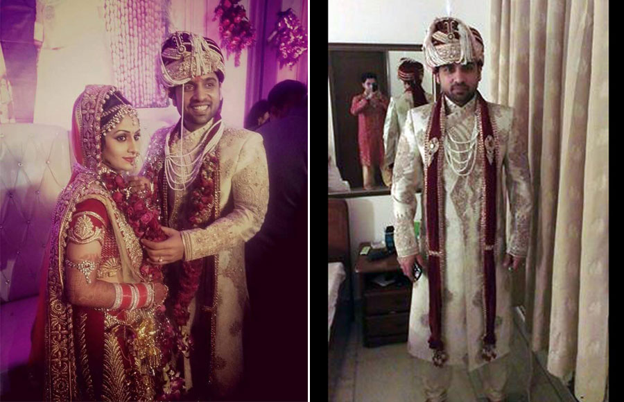 Wedding pics of Ankita Sharma