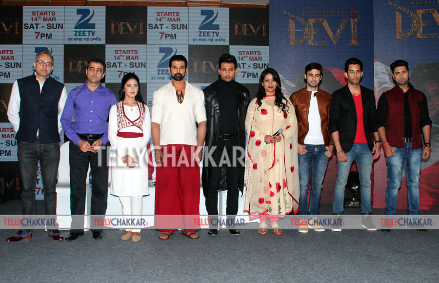 Launch of Zee TV's Maharakshak Devi