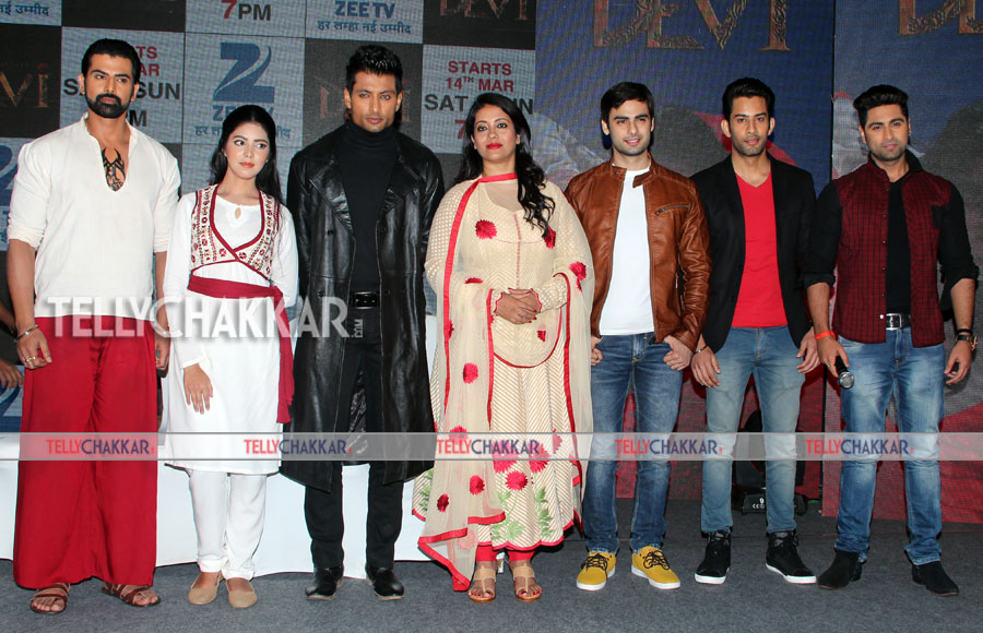 Launch of Zee TV's Maharakshak Devi