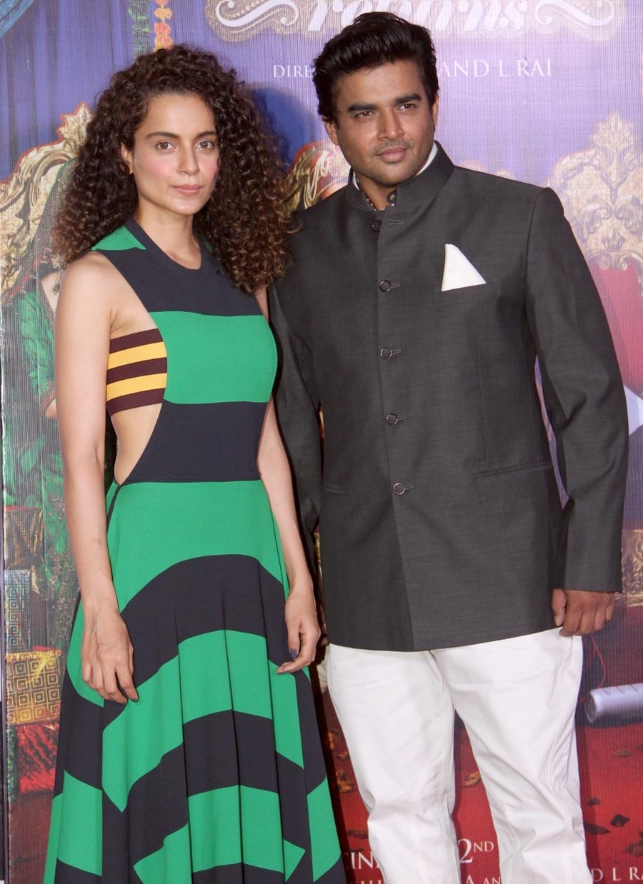 Kangana Ranaut and R Madhavan