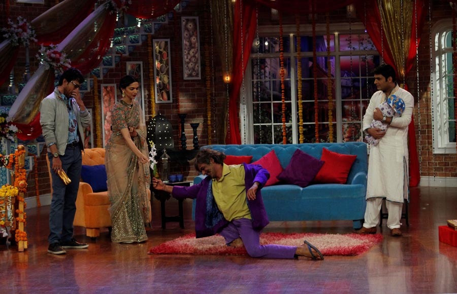 Deepika Padukone, Irrfan Khan, Kapil Sharma and Sunil Grover