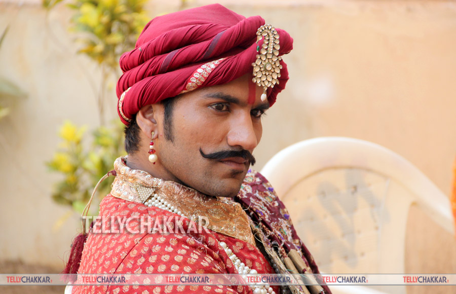 On the sets of Sony TV's Maharana Pratap