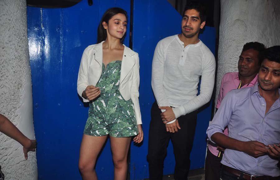 Alia Bhatt and Ayan Mukherjee