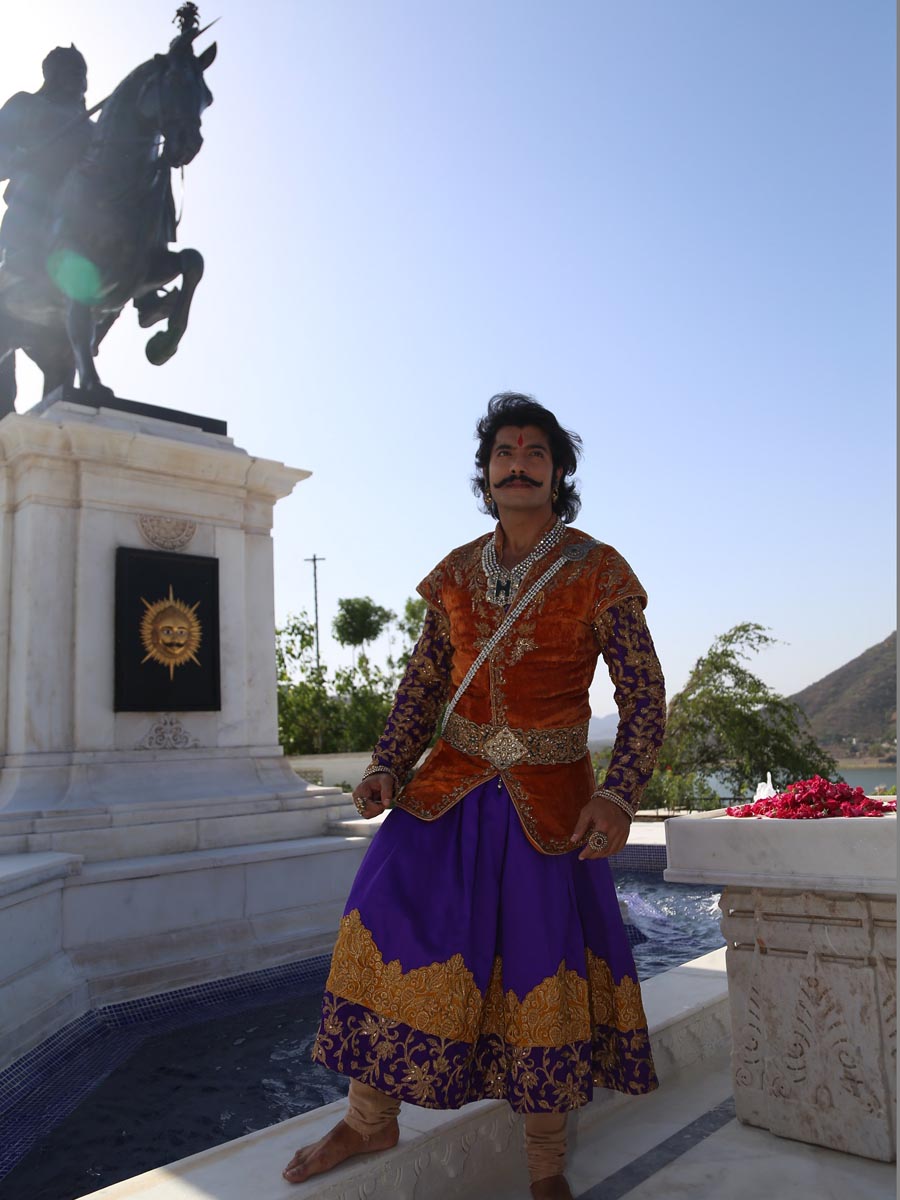 Ssharad Malhotra celebrates Maharana Pratap Jayanti