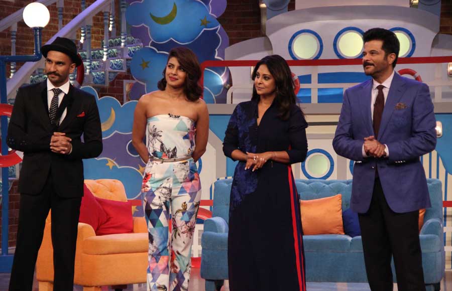 Ranveer Singh, Priyanka Chopra, Shefali Shah and Anil Kapoor 