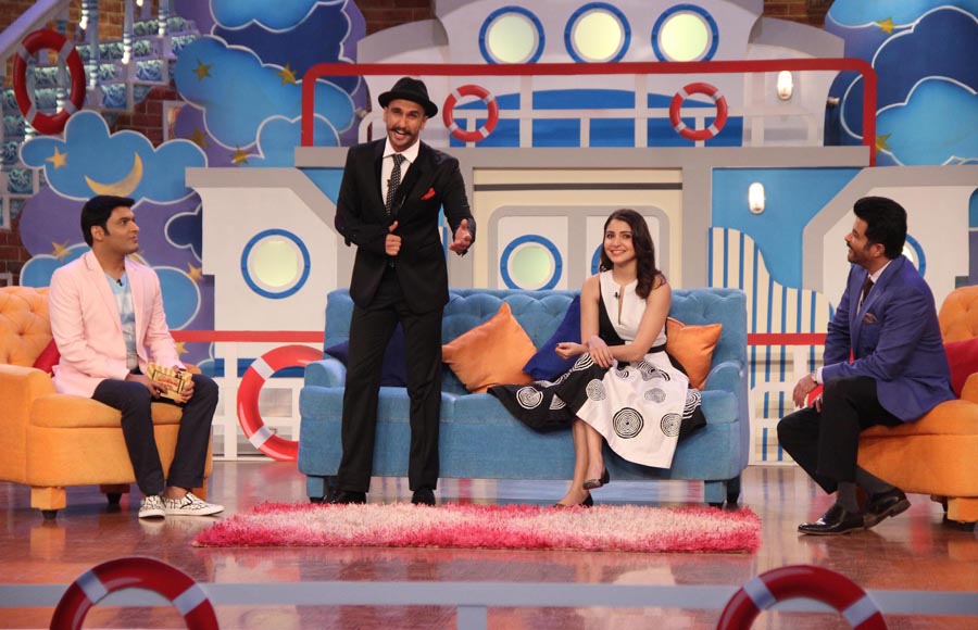 Kapil Sharma, Ranveer Singh, Anushka Sharma and Anil Kapoor