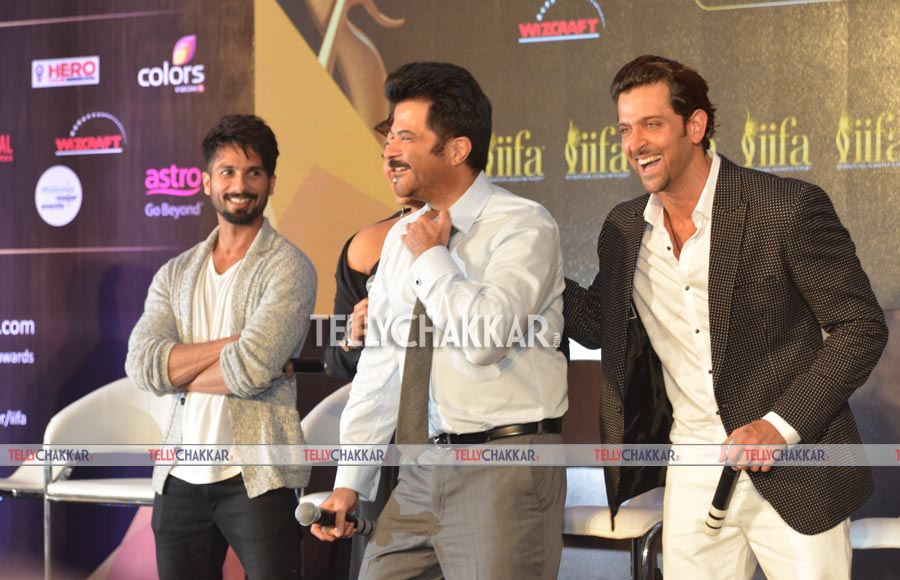 Shahid Kapoor, Sonakshi Sinha, Anil Kapoor and Hrithik Roshan