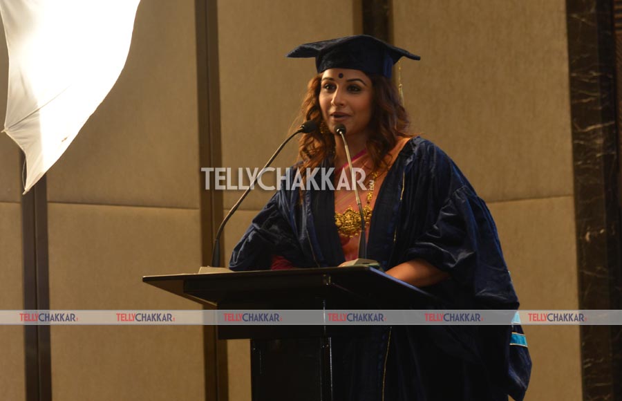 Vidya Balan awarded honorary doctorate