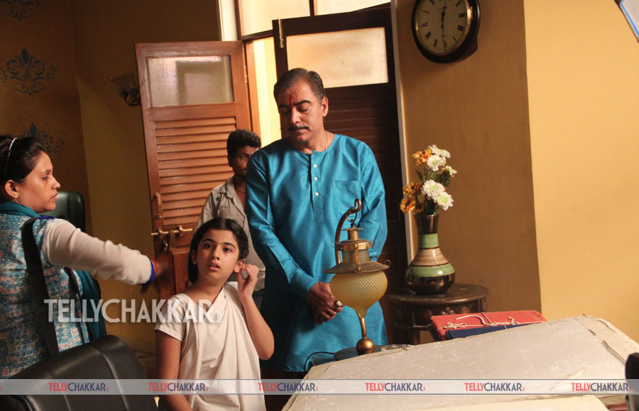 On the sets of &TV's Gangaa