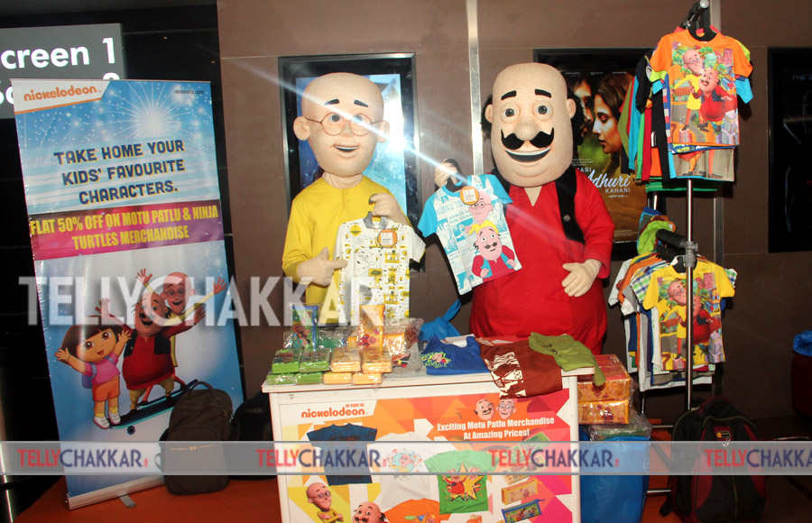 Screening of Motu Patlu-the movie