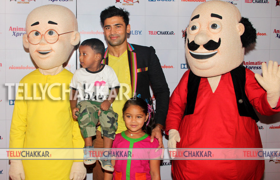 Screening of Motu Patlu-the movie