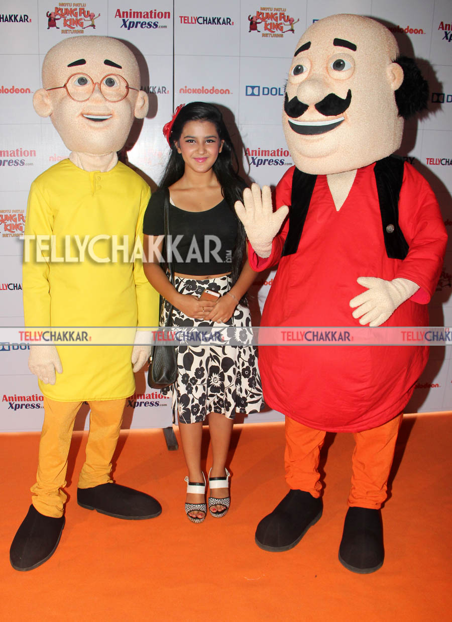 Screening of Motu Patlu-the movie